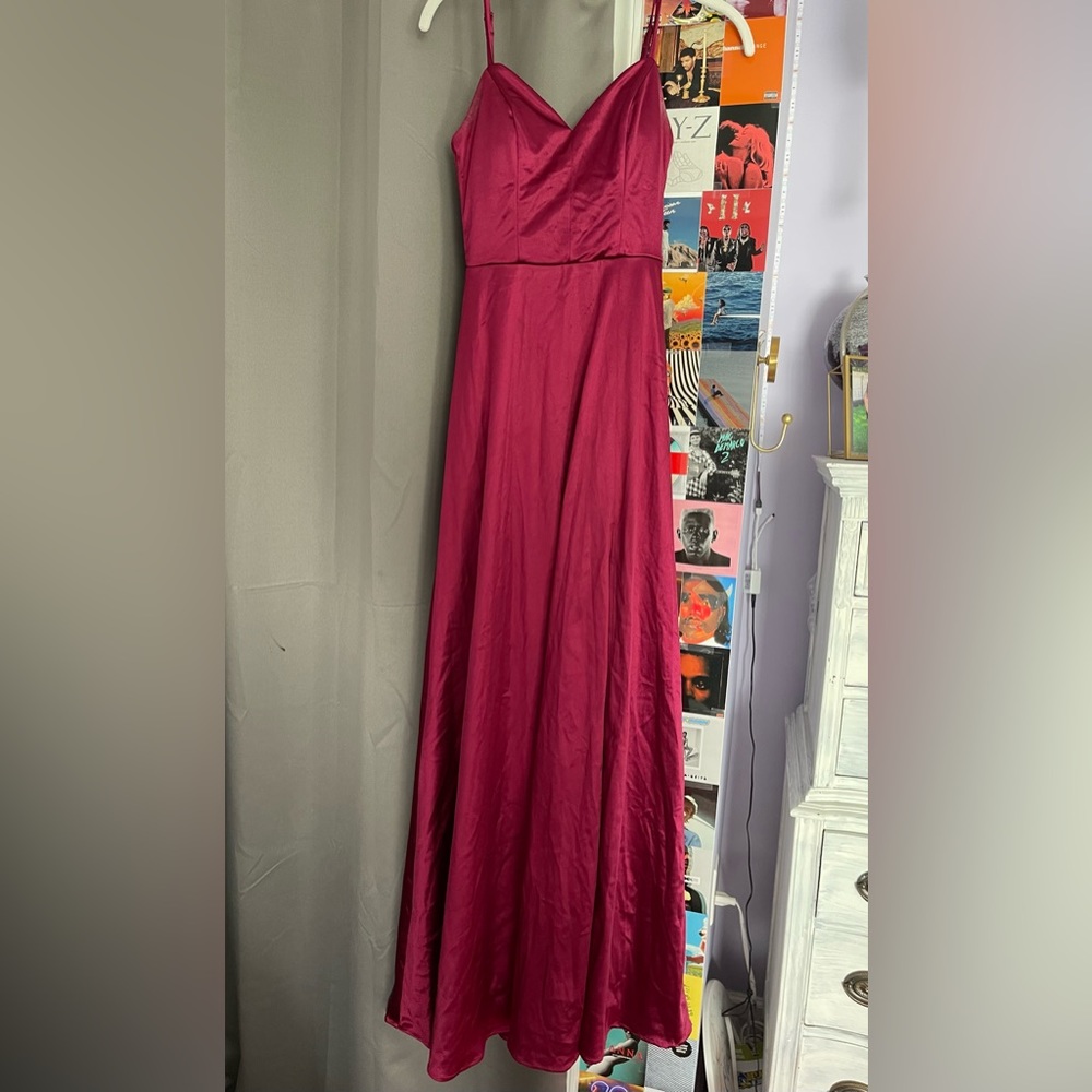 Magenta Prom Dress